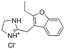 CAS#: 37795-09-8, 2-[(2-Ethyl-1-Benzofuran-3-Yl)Methyl]-4,5-Dihydro-3H-Imidazol-1-Ium Chloride