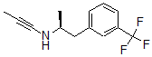 CAS 登录号：37822-90-5， N-[(2S)-1-[3-(三氟甲基)苯基]丙-2-基]丙-1-炔-1-胺