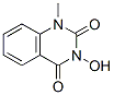 CAS 登录号：37833-99-1， 3-羟基-1-甲基喹唑啉-2,4-二酮