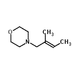 CAS#: 37857-39-9, 4-[(2E)-2-Methyl-2-Buten-1-Yl]Morpholine