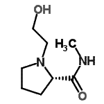 CAS#: 379229-38-6, 1-(2-Hydroxyethyl)-N-Methyl-L-Prolinamide