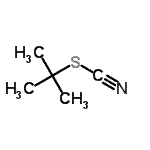 CAS#: 37985-18-5, 2-Methyl-2-Propanyl Thiocyanate
