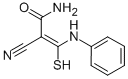 CAS 登录号：380186-84-5， 3-苯胺基-2-氰基-3-巯基丙烯酰胺