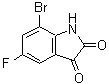 CAS#: 380431-78-7, 7-Bromo-5-Fluoro-1H-Indole-2,3-Dione