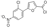 CAS 登录号：380594-11-6， 5-(2-氯-4-硝基苯基)呋喃-2-甲酰氯