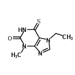 CAS#: 380640-15-3, 7-Ethyl-3-Methyl-6-Thioxo-1,3,6,7-Tetrahydro-2H-Purin-2-One