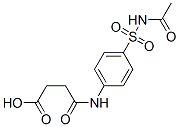 CAS#: 3811-16-3, 4-[[4-(Acetylsulfamoyl)Phenyl]Amino]-4-Oxobutanoic Acid