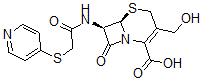 CAS#: 38115-21-8, (6R,7R)-3-(Hydroxymethyl)-8-Oxo-7-[(2-Pyridin-4-Ylsulfanylacetyl)Amino]-5-Thia-1-Azabicyclo[4.2.0]Oct-2-Ene-2-Carboxylic Acid