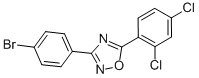 CAS#: 381178-19-4, 3-(4-Bromophenyl)-5-(2,4-Dichlorophenyl)-1,2,4-Oxadiazole