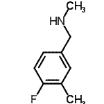 CAS#: 381236-52-8, 1-(4-Fluoro-3-Methylphenyl)-N-Methylmethanamine