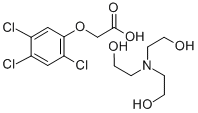 CAS 登录号：3813-14-7， 三(2-羟基乙基)铵 (2,4,5-三氯苯氧基)乙酸盐