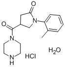 CAS#: 38160-12-2, 1-(2-Methylphenyl)-4-(Piperazine-1-Carbonyl)Pyrrolidin-2-One Hydrochloride