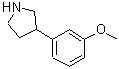 CAS#: 38175-35-8, 3-(3-Methoxyphenyl)Pyrrolidine