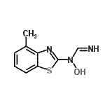 CAS#: 382136-38-1, N-Hydroxy-N-(4-methyl-1,3-benzothiazol-2-yl)imidoformamide