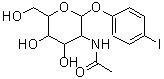 CAS#: 38229-81-1, 4-Iodophenyl 2-Acetamido-2-Deoxyhexopyranoside