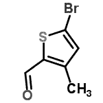CAS#: 38239-46-2, 5-Bromo-3-Methyl-2-Thiophenecarbaldehyde