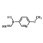 CAS#: 382592-15-6, N-Hydroxy-N-(6-methoxy-3-pyridinyl)imidoformamide