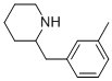 CAS 登录号：383128-55-0， 2-(3-甲基苄基)哌啶