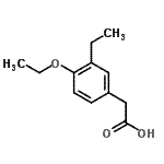 CAS#: 383134-75-6, (4-Ethoxy-3-Ethylphenyl)Acetic Acid