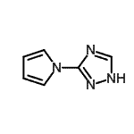 CAS#: 383142-88-9, 5-(1H-Pyrrol-1-Yl)-1H-1,2,4-Triazole