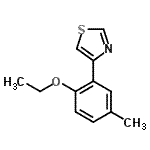 CAS#: 383143-79-1, 4-(2-Ethoxy-5-Methylphenyl)-1,3-Thiazole