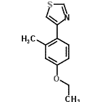 CAS#: 383145-00-4, 4-(4-Ethoxy-2-Methylphenyl)-1,3-Thiazole