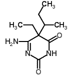 CAS#: 383169-47-9, 6-Amino-5-Sec-Butyl-5-Ethyl-2,4(3H,5H)-Pyrimidinedione