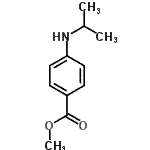 CAS 登录号：383185-68-0， 甲基4-(异丙基氨基)苯甲酸酯