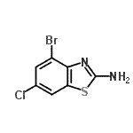 CAS#: 38338-20-4, 4-Bromo-6-Chloro-1,3-Benzothiazol-2-Amine