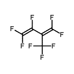 CAS#: 384-04-3, 1,1,2,4,4-Pentafluoro-3-(Trifluoromethyl)-1,3-Butadiene