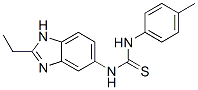 CAS#: 38423-16-4, 1-(2-Ethyl-3H-Benzimidazol-5-Yl)-3-(4-Methylphenyl)Thiourea