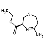 CAS#: 384330-29-4, Ethyl (3R)-5-Amino-2,3,6,7-Tetrahydro-1,4-Thiazepine-3-Carboxylate