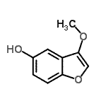 CAS#: 384339-97-3, 3-Methoxy-1-Benzofuran-5-Ol