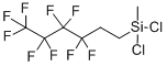 CAS#: 38436-16-7, (1H,1H,2H,2H-Perfluoro-n-Hexyl)Methyldichloro-Silane