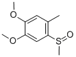 CAS#: 38452-29-8, 4,5-Dimethoxy-2-(methylsulfinyl)toluene