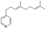 CAS#: 38462-23-6, 4-[(3E)-4,8-Dimethylnona-3,7-Dienyl]Pyridine