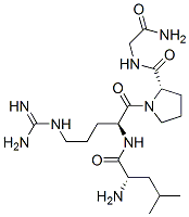 CAS#: 38482-71-2, (2S)-1-[(2S)-2-[[(2S)-2-Amino-4-Methylpentanoyl]Amino]-5-(Diaminomethylideneamino)Pentanoyl]-N-(2-Amino-2-Oxoethyl)Pyrrolidine-2-Carboxamide