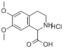 CAS#: 38485-01-7, 6,7-Dimethoxy-1,2,3,4-Tetrahydro-Isoquinoline-1-Carboxylic Acid Hydrochloride