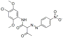CAS#: 38489-19-9, N-(4-Chloro-2,5-Dimethoxyphenyl)-2-(4-Nitrophenyl)Diazenyl-3-Oxobutanamide