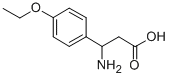 CAS 登录号：38499-22-8， 3-氨基-3-(4-乙氧基苯基)丙酸