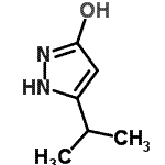 CAS 登录号：385375-59-7， 5-异丙基-1,2-二氢-3H-吡唑-3-酮