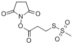 CAS 登录号：385399-11-1， N-琥珀酰亚胺基氧羰基乙基甲烷硫代磺酸酯