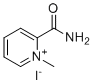 CAS#: 3861-69-6, 1-methylpyridin-1-ium-2-carboxamide iodide