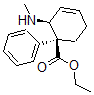 CAS 登录号:38677-94-0, 乙基(1R,2S)-2-甲基氨基-1-苯基环己-3-烯-1-羧酸酯