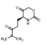 CAS#: 387338-22-9, 3-[(4S)-2,5-Dioxo-1,3-Oxazinan-4-Yl]-N,N-Dimethylpropanamide