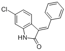 CAS 登录号：387343-81-9， 3-亚苄基-6-氯吲哚啉-2-酮