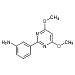 CAS#: 387350-84-7, 3-(4,6-Dimethoxy-2-Pyrimidinyl)Aniline