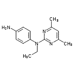 CAS 登录号：387358-43-2， N-(4,6-二甲基-2-嘧啶基)-N-乙基-1,4-苯二胺