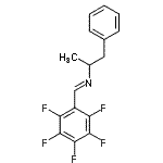 CAS 登录号:38771-49-2, (E)-1-(五氟苯基)-N-(1-苯基-2-丙基)甲亚胺