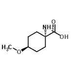 CAS#: 387825-54-9, trans-1-Amino-4-methoxycyclohexanecarboxylic acid